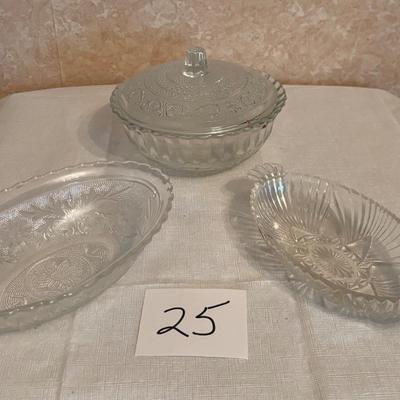 Glass Serving Lot