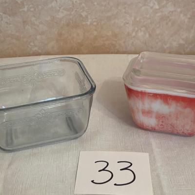 Vintage Refrigerator Dishes