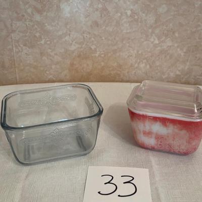 Vintage Refrigerator Dishes