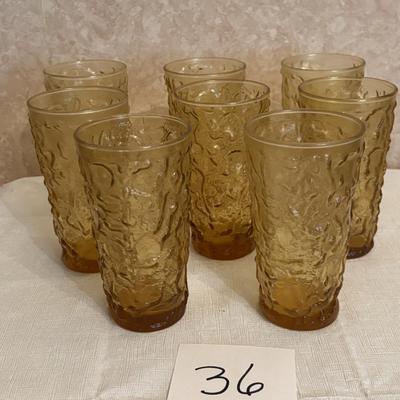1960s Anchor Hocking Glass Set