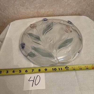 Vintage Tulip Platter