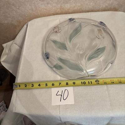 Vintage Tulip Platter