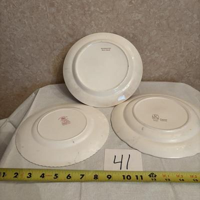 Vintage Plate Lot