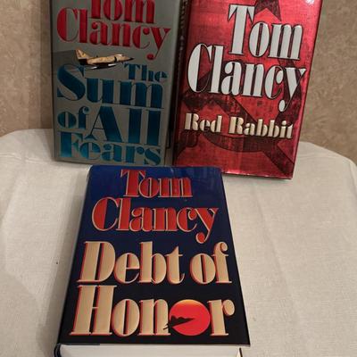 Tom Clancy Book Lot