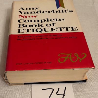 Etiquette Book