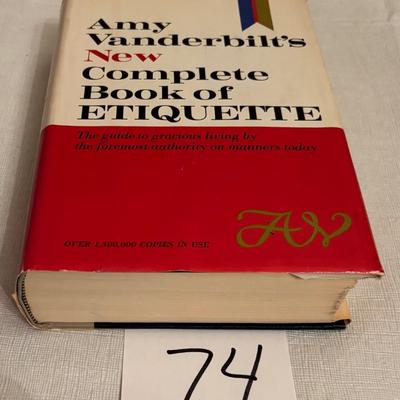 Etiquette Book