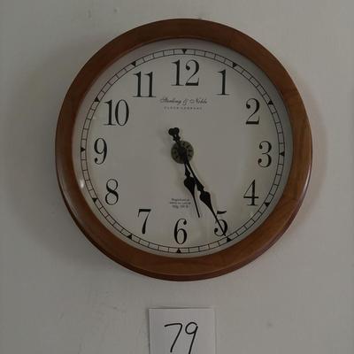 Sterling and Noble Clock