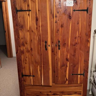 Vintage Cedar Wardrobe