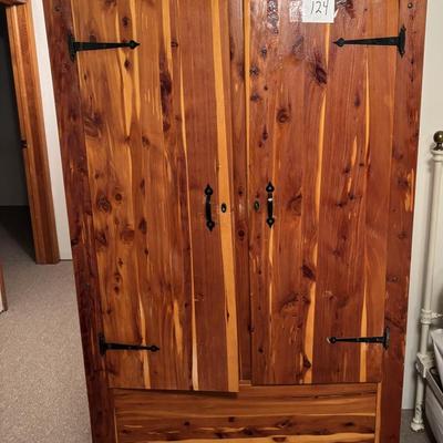 Vintage Cedar Wardrobe