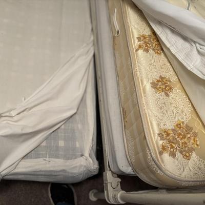 Vintage Single Bed Frame and Trundle Bed Frame