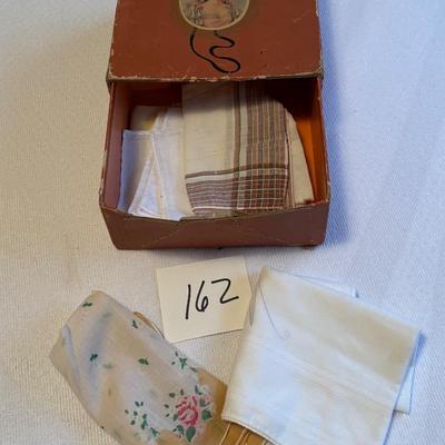 Vintage Hankies and Box