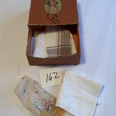 Vintage Hankies and Box