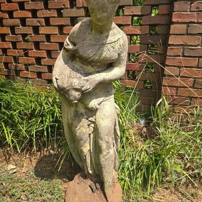 Concrete statue