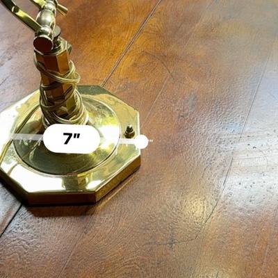 Sale Photo Thumbnail #77: Brass deck lamp. Works.
