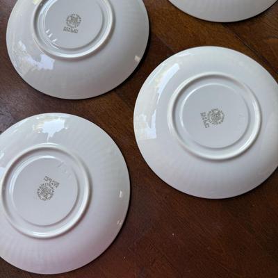 Sale Photo Thumbnail #121: This is for tea, cups and saucers and platters and plates. It is Wedgewood. please look at the pictures for any chips or cracks.