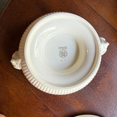 Sale Photo Thumbnail #174: Soup terrain. This matches the other set of China. In the next pictures. this is in good condition.