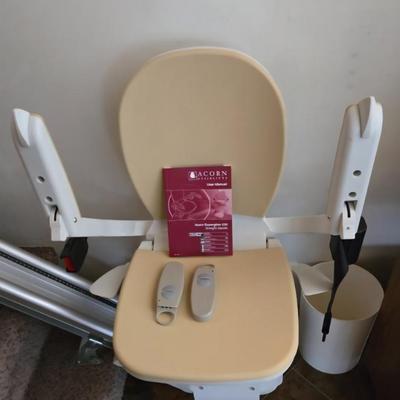 Sale Photo Thumbnail #1: Only used a few weeks is a like New Acorn stairlift chair. Works perfect& everything is included!
NO RESERVE!! HIGH BIDDER TAKES IT HOME!
$3500 value