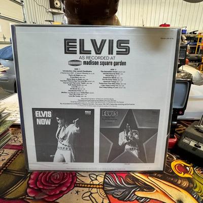 Sale Photo Thumbnail #189: "Elvis: As Recorded at Madison Square Garden" by Elvis Presley. 
Here's some information about this iconic live album:
Release and Recording: This live album was originally released in June 1972 by RCA Records, just a week after the concert at Madison Squ
