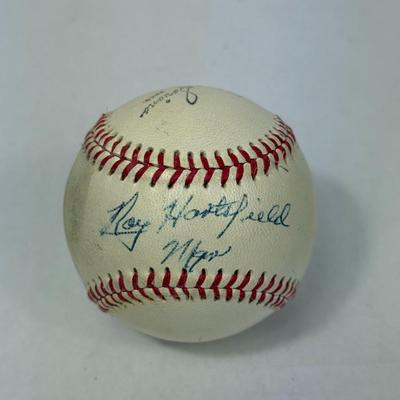 Lot 31: Roy Hartsfield Autographed Baseball – Boston Braves Player & Toronto Blue Jays Inaugural Manager