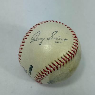 Lot 31: Roy Hartsfield Autographed Baseball – Boston Braves Player & Toronto Blue Jays Inaugural Manager