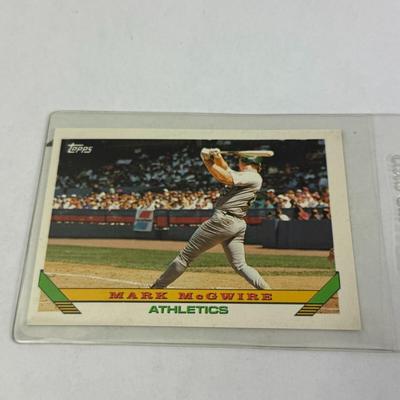 Lot 32: Lot of 10 MLB Baseball Cards – Bo Jackson, Mike Piazza, Mark McGwire, George Brett, Canseco & More | Stars & MVPs