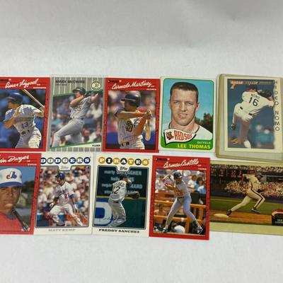 Lot 34: Vintage Baseball Card Lot – Stars, Rookies, & Hall of Fame Legends