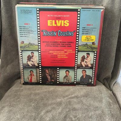 Sale Photo Thumbnail #15: "Kissin' Cousins" soundtrack album by Elvis Presley, which was released by RCA Victor in April 1964 as LPM/LSP 2894. 
About the Album & Film:
Soundtrack Album: "Kissin' Cousins" is the eighth soundtrack album by Elvis Presley, accompanying the 1964 film o
