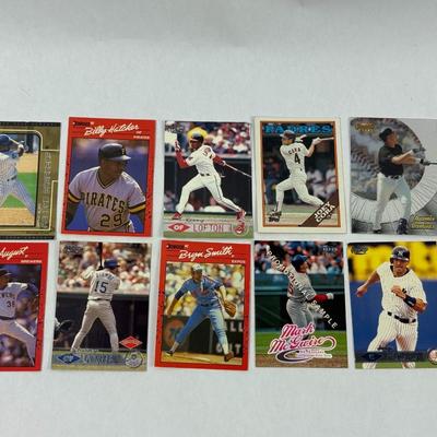 Lot 37: Vintage MLB Baseball Card Lot – Donruss, Fleer, Topps, Upper Deck – 1990s & Early 2000s Stars & Rookies