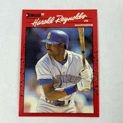 Lot 41: Vintage MLB Baseball Card Lot – 10 Card Collection Featuring Mark Grace, Harold Reynolds, Kirk Gibson & More