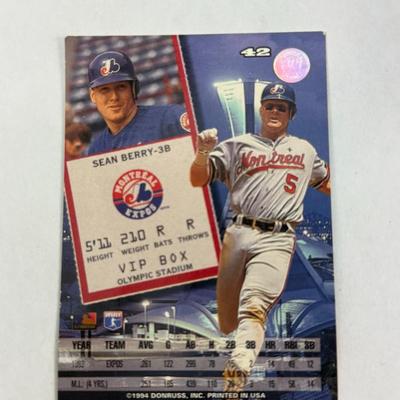 Lot 41: Vintage MLB Baseball Card Lot – 10 Card Collection Featuring Mark Grace, Harold Reynolds, Kirk Gibson & More