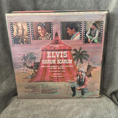 Sale Photo Thumbnail #12: 1965 Metro-Goldwyn-Mayer film Harum Scarum, starring Elvis Presley. 
Here's some information about the album:
Release Information: Harum Scarum was released by RCA Victor in November 1965 and peaked at number eight on the Top LP's chart.
Content: The albu