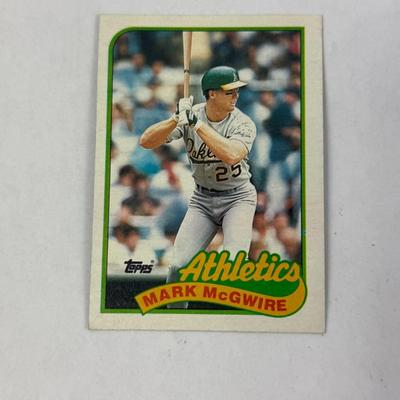 Lot 43: MLB Baseball Card Lot – Stars & MVPs Featuring Mark McGwire, John Smoltz, Kevin Mitchell, Magglio Ordóñez & More – Mixed...
