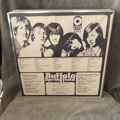 Sale Photo Thumbnail #221: Buffalo Springfield, the self-titled debut album by the American rock band Buffalo Springfield, released in 1966. 
Here are some key details about the album:
Release Information: The album was originally released in both mono (Atco 33-200, as seen on the 