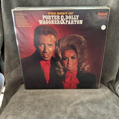 Sale Photo Thumbnail #535: "The Best of Porter Wagoner & Dolly Parton".
Here's some information about the album:
Artists: Porter Wagoner and Dolly Parton, a renowned country music duo.
Release Date: July 19, 1971, by RCA Victor.
Type: It's a compilation album featuring tracks from 