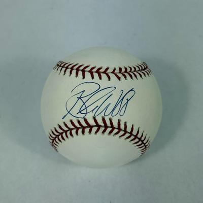 Lot 49: Brandon Webb Autographed Official MLB Baseball – 2006 Cy Young Winner