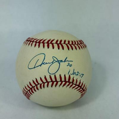 Lot 50: Howard Johnson Autographed Baseball – Rare Collectible MLB Memorabilia