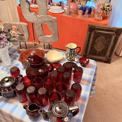 Sale Photo Thumbnail #2: - Tables & table cloths are not included. 

NO CHERRY PICKING or taking ONLY the items you want and leaving the rest! Please arrive with enough time to load. Bring boxes/any tools to assemble /dolly/people to help load/etc.
- Questions? Call Mike at (918)