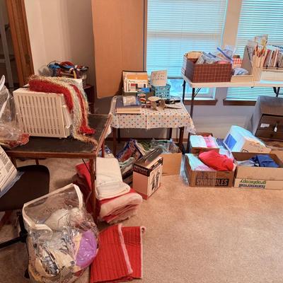 Sale Photo Thumbnail #34: - Tables are not included. 

NO CHERRY PICKING or taking ONLY the items you want and leaving the rest! Please arrive with enough time to load. Bring boxes/any tools to assemble /dolly/people to help load/etc.
- Questions? Call Mike at (918)759-7591 or ema