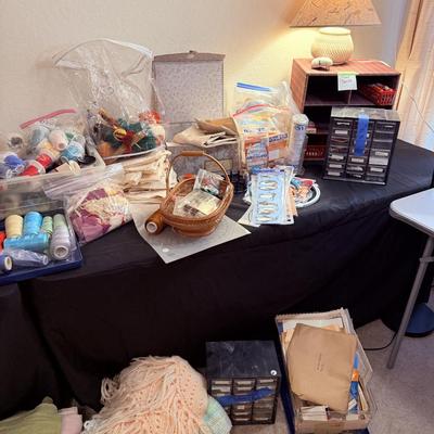 Sale Photo Thumbnail #51: - Tables and tables clothes are not included 
NO CHERRY PICKING or taking ONLY the items you want and leaving the rest! Please arrive with enough time to load. Bring boxes/any tools to assemble /dolly/people to help load/etc.
- Questions? Call Mike at (91