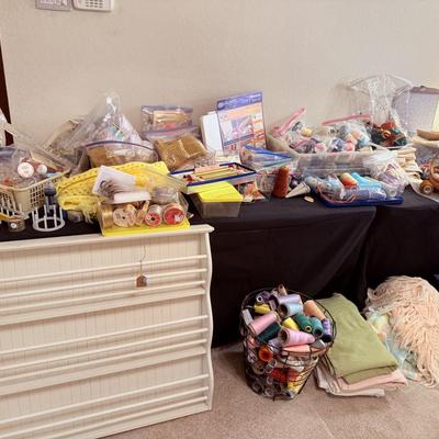 Sale Photo Thumbnail #50: - Tables and tables clothes are not included 
NO CHERRY PICKING or taking ONLY the items you want and leaving the rest! Please arrive with enough time to load. Bring boxes/any tools to assemble /dolly/people to help load/etc.
- Questions? Call Mike at (91