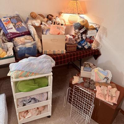 Sale Photo Thumbnail #55: - Tables and shelving are not included.

NO CHERRY PICKING or taking ONLY the items you want and leaving the rest! Please arrive with enough time to load. Bring boxes/any tools to assemble /dolly/people to help load/etc.
- Questions? Call Mike at (918)759