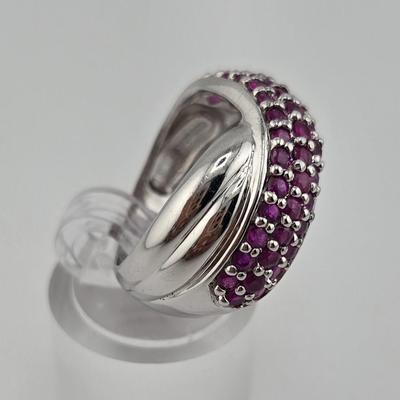 Lot 58: (3) 925 Silver Rings with Stones / 1 Fashion Ring / 21g