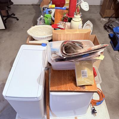 Sale Photo Thumbnail #109: - Tables and shelving are not included. 

NO CHERRY PICKING or taking ONLY the items you want and leaving the rest! Please arrive with enough time to load. Bring boxes/any tools to assemble /dolly/people to help load/etc.
- Questions? Call Mike at (918)75