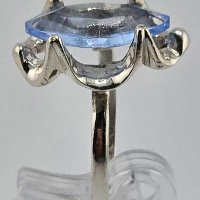 Lot 60: 925 Silver Rings w/ CZ Stones / 16g