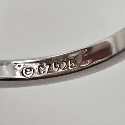Lot 60: 925 Silver Rings w/ CZ Stones / 16g