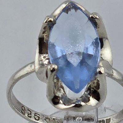 Lot 60: 925 Silver Rings w/ CZ Stones / 16g