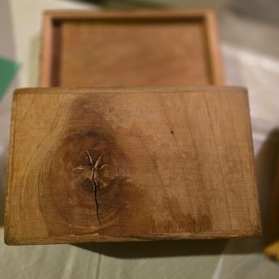 3 WOODEN BOXES