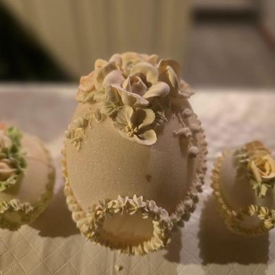 HANDMADE EASTER SUGAR EGGS