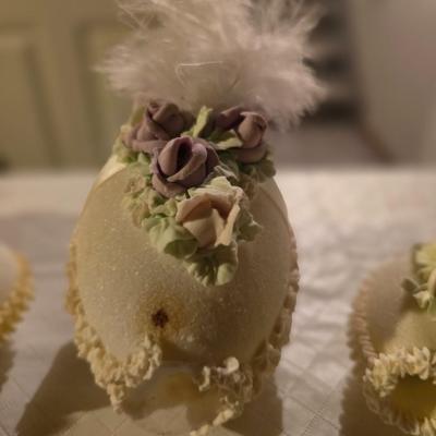 HANDMADE EASTER SUGAR EGGS