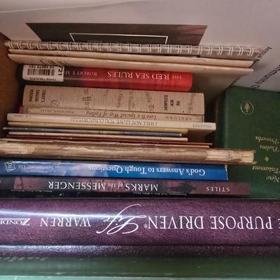 2 BOXES OF BOOKS